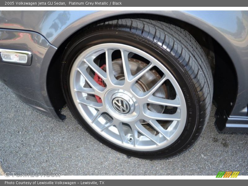 Platinum Grey Metallic / Black 2005 Volkswagen Jetta GLI Sedan