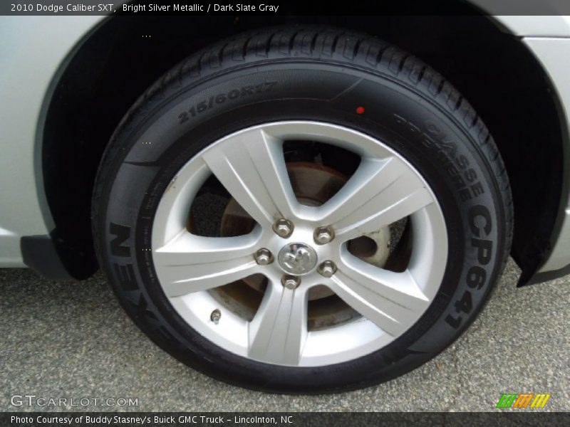 Bright Silver Metallic / Dark Slate Gray 2010 Dodge Caliber SXT