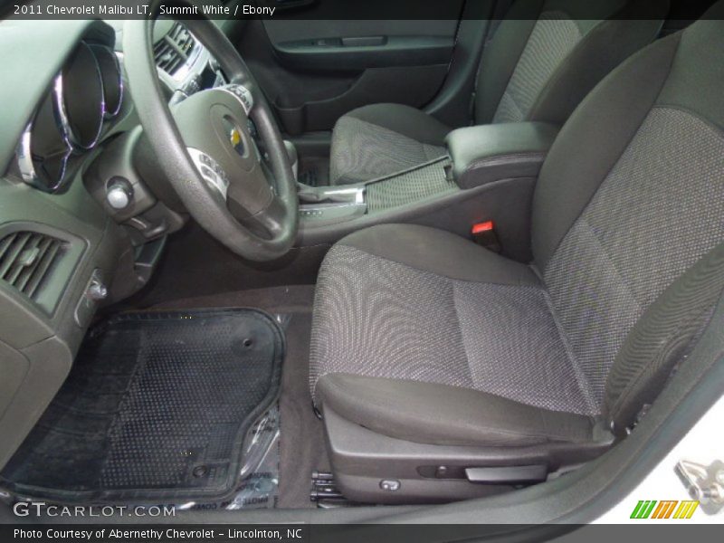 Summit White / Ebony 2011 Chevrolet Malibu LT