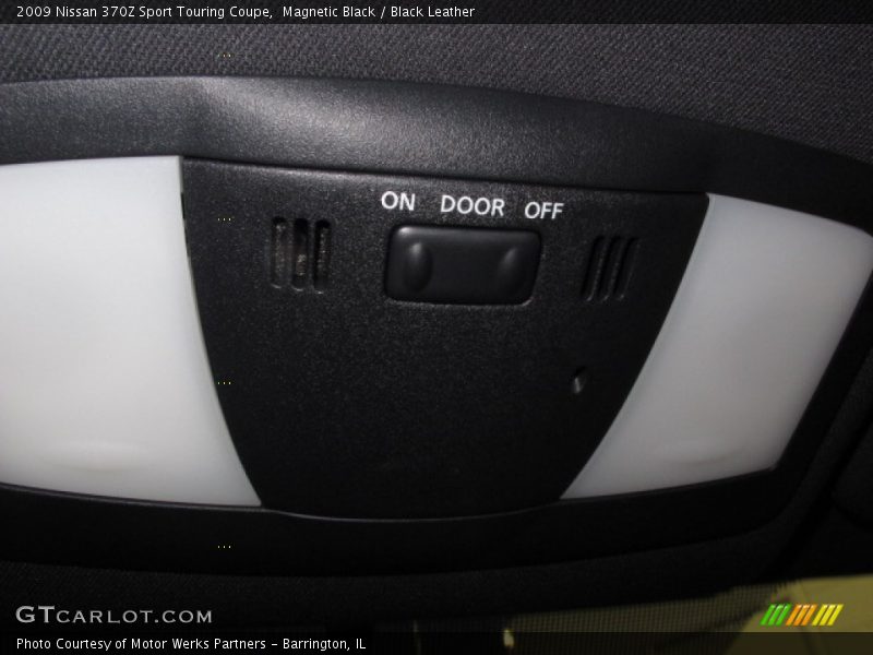 Magnetic Black / Black Leather 2009 Nissan 370Z Sport Touring Coupe