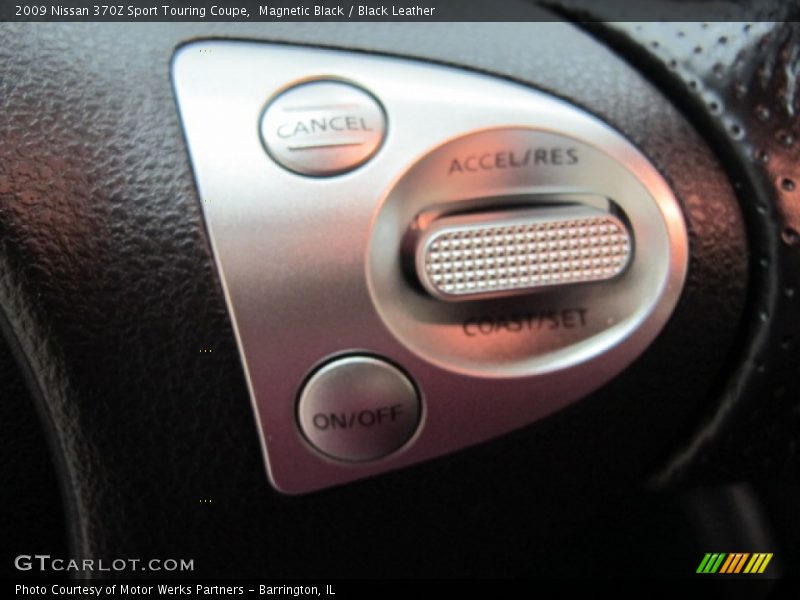Magnetic Black / Black Leather 2009 Nissan 370Z Sport Touring Coupe