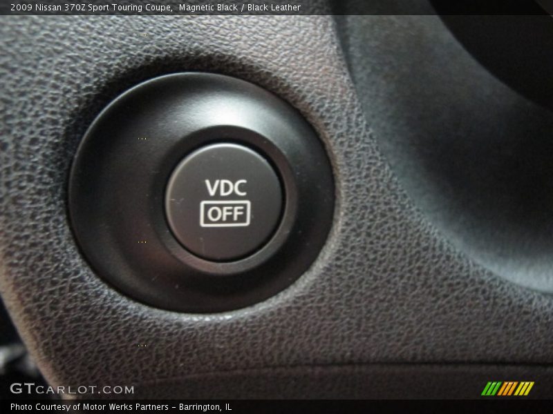 Magnetic Black / Black Leather 2009 Nissan 370Z Sport Touring Coupe
