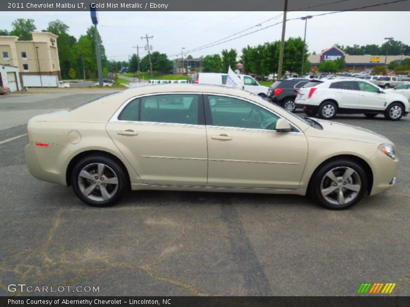 Gold Mist Metallic / Ebony 2011 Chevrolet Malibu LT