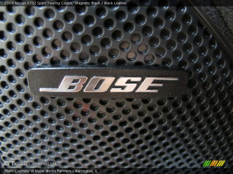 Magnetic Black / Black Leather 2009 Nissan 370Z Sport Touring Coupe
