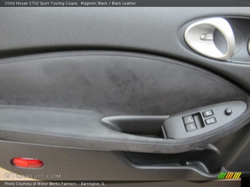 Magnetic Black / Black Leather 2009 Nissan 370Z Sport Touring Coupe