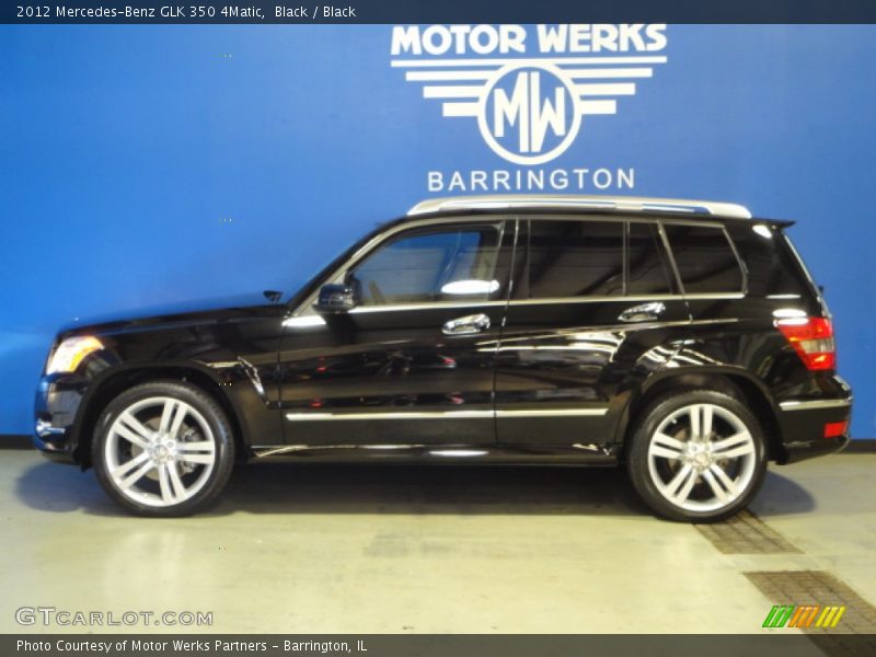Black / Black 2012 Mercedes-Benz GLK 350 4Matic