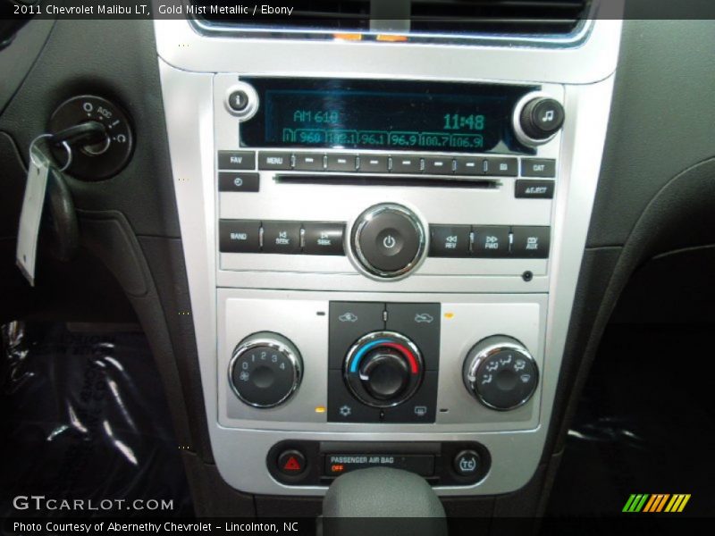 Gold Mist Metallic / Ebony 2011 Chevrolet Malibu LT