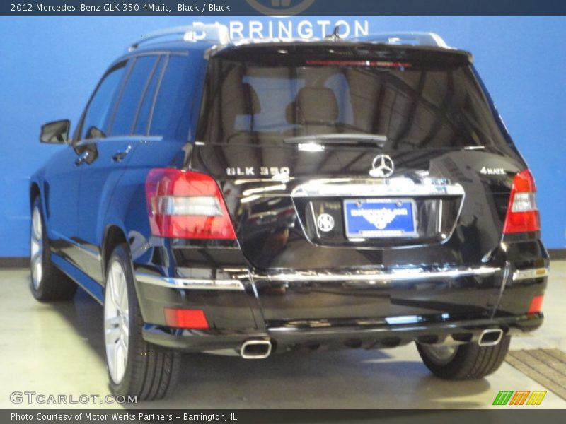 Black / Black 2012 Mercedes-Benz GLK 350 4Matic