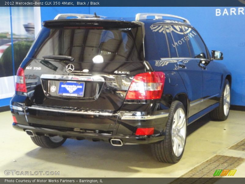 Black / Black 2012 Mercedes-Benz GLK 350 4Matic