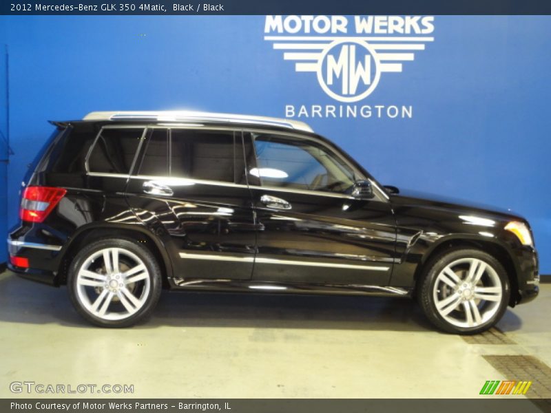 Black / Black 2012 Mercedes-Benz GLK 350 4Matic
