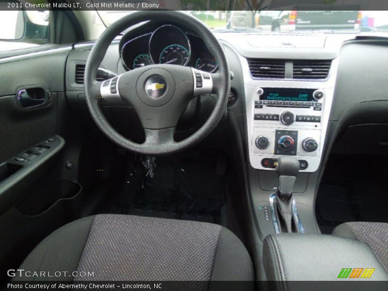 Gold Mist Metallic / Ebony 2011 Chevrolet Malibu LT