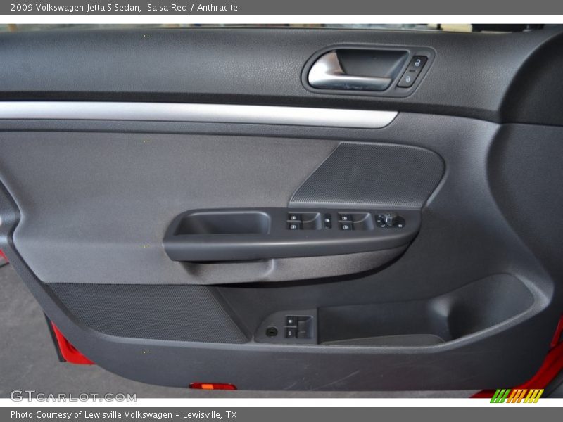 Door Panel of 2009 Jetta S Sedan