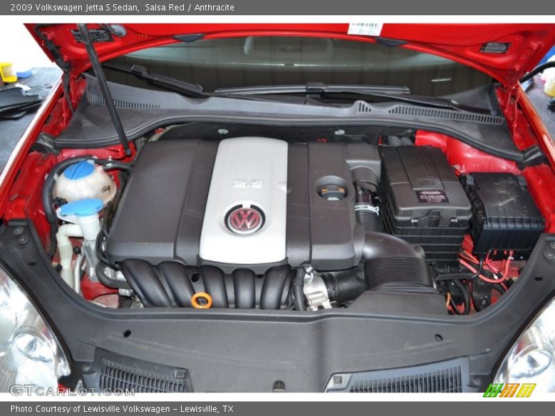  2009 Jetta S Sedan Engine - 2.5 Liter DOHC 20 Valve 5 Cylinder