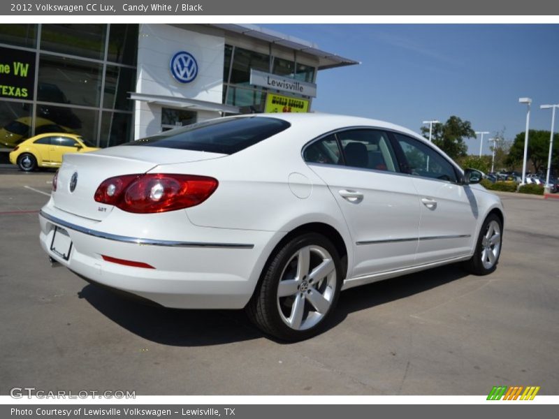 Candy White / Black 2012 Volkswagen CC Lux