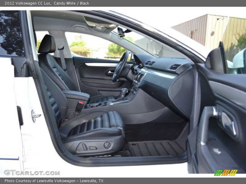 Candy White / Black 2012 Volkswagen CC Lux