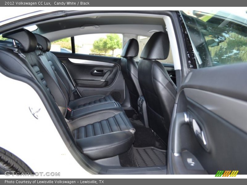 Candy White / Black 2012 Volkswagen CC Lux