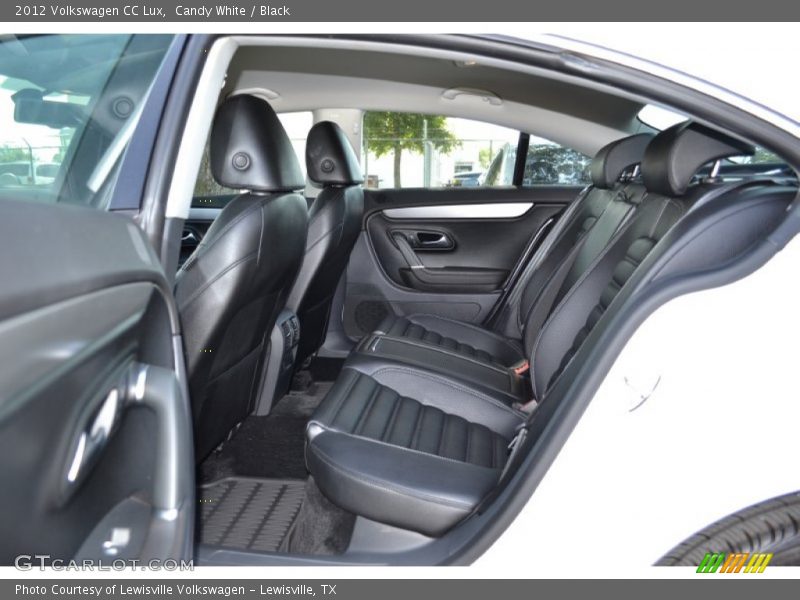 Candy White / Black 2012 Volkswagen CC Lux
