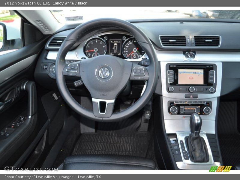 Candy White / Black 2012 Volkswagen CC Lux