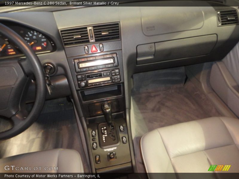 Brilliant Silver Metallic / Grey 1997 Mercedes-Benz C 280 Sedan