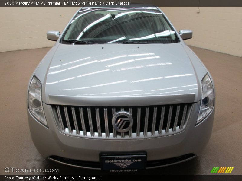 Brilliant Silver Metallic / Dark Charcoal 2010 Mercury Milan V6 Premier