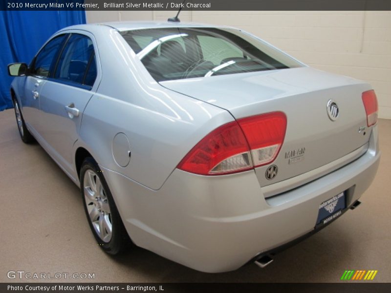Brilliant Silver Metallic / Dark Charcoal 2010 Mercury Milan V6 Premier
