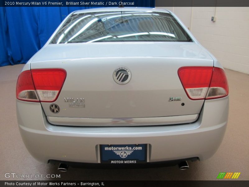 Brilliant Silver Metallic / Dark Charcoal 2010 Mercury Milan V6 Premier