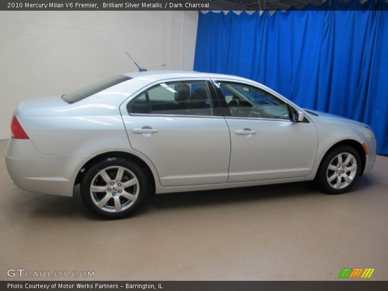 Brilliant Silver Metallic / Dark Charcoal 2010 Mercury Milan V6 Premier