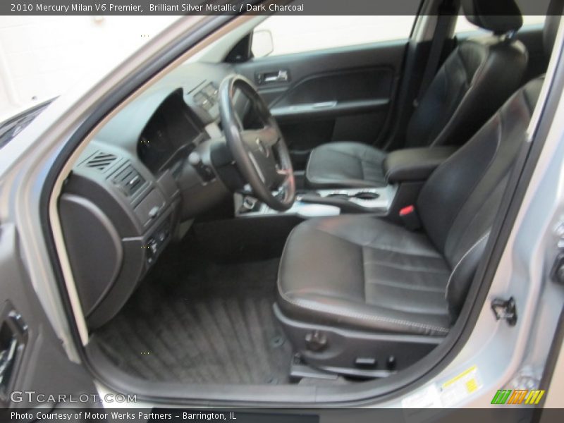 Brilliant Silver Metallic / Dark Charcoal 2010 Mercury Milan V6 Premier