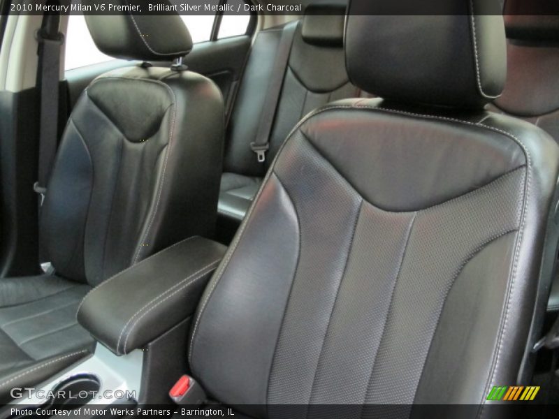 Brilliant Silver Metallic / Dark Charcoal 2010 Mercury Milan V6 Premier