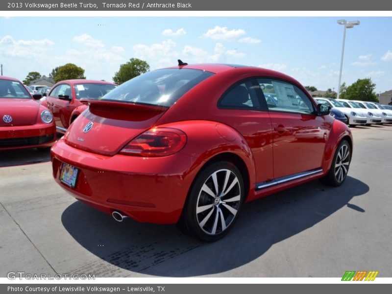 Tornado Red / Anthracite Black 2013 Volkswagen Beetle Turbo
