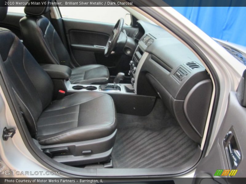 Brilliant Silver Metallic / Dark Charcoal 2010 Mercury Milan V6 Premier