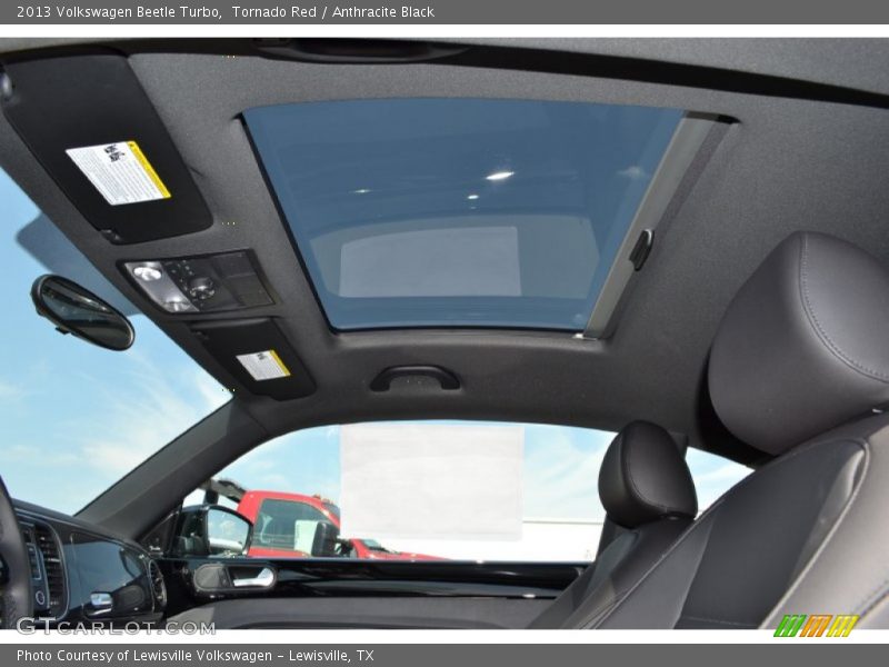 Sunroof of 2013 Beetle Turbo
