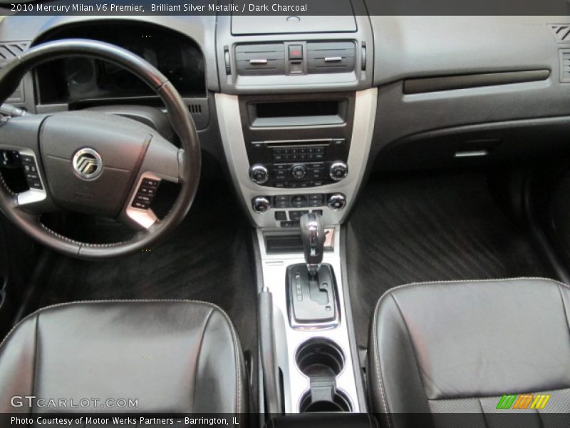Brilliant Silver Metallic / Dark Charcoal 2010 Mercury Milan V6 Premier