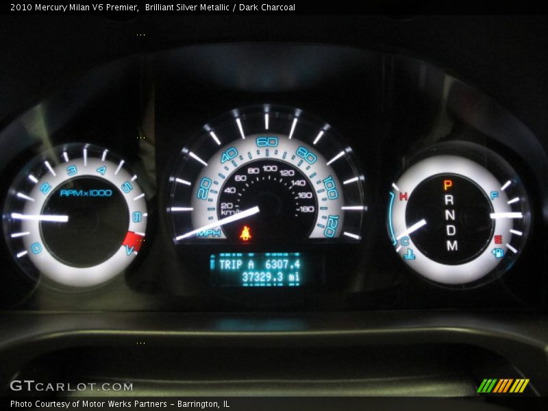 Brilliant Silver Metallic / Dark Charcoal 2010 Mercury Milan V6 Premier