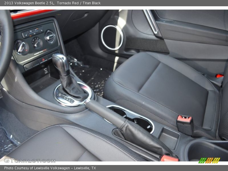 Tornado Red / Titan Black 2013 Volkswagen Beetle 2.5L