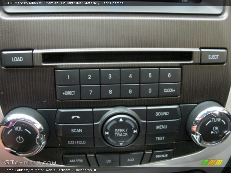 Brilliant Silver Metallic / Dark Charcoal 2010 Mercury Milan V6 Premier