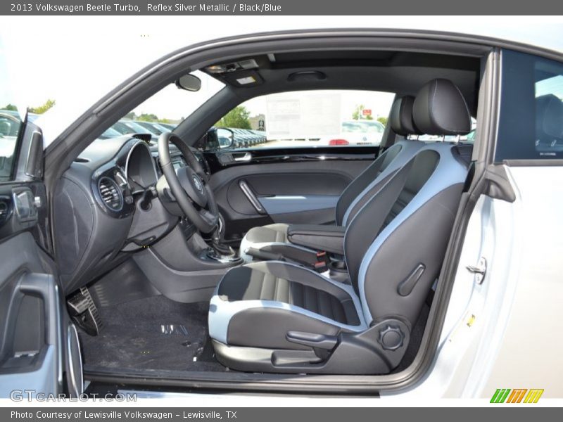  2013 Beetle Turbo Black/Blue Interior