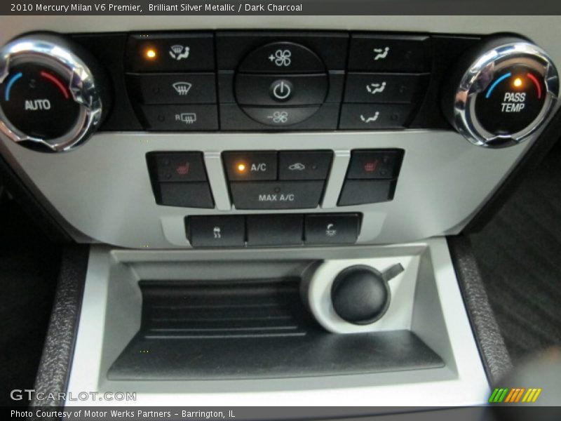 Brilliant Silver Metallic / Dark Charcoal 2010 Mercury Milan V6 Premier