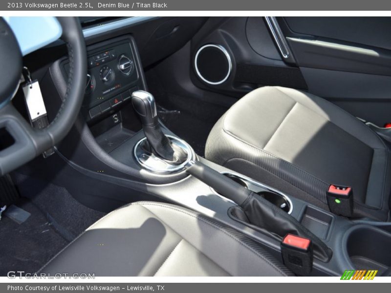 Denim Blue / Titan Black 2013 Volkswagen Beetle 2.5L
