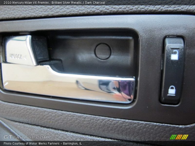 Brilliant Silver Metallic / Dark Charcoal 2010 Mercury Milan V6 Premier