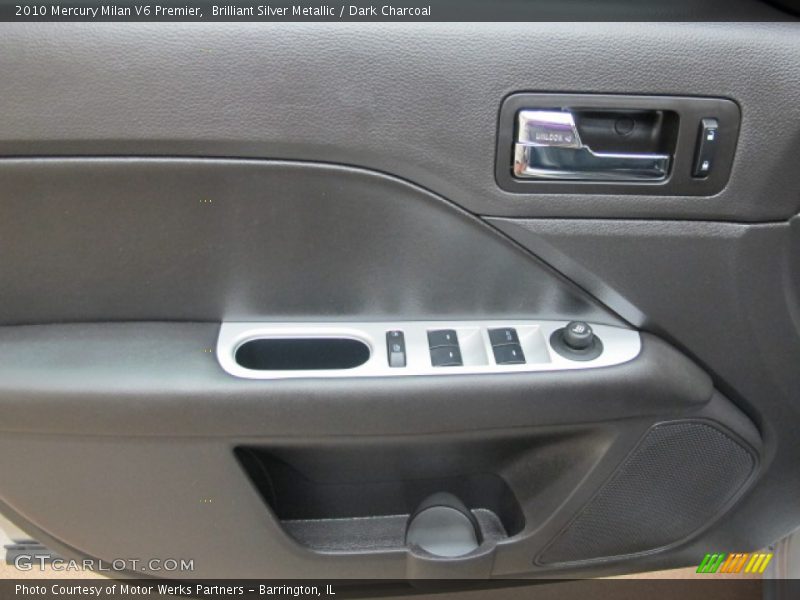 Brilliant Silver Metallic / Dark Charcoal 2010 Mercury Milan V6 Premier