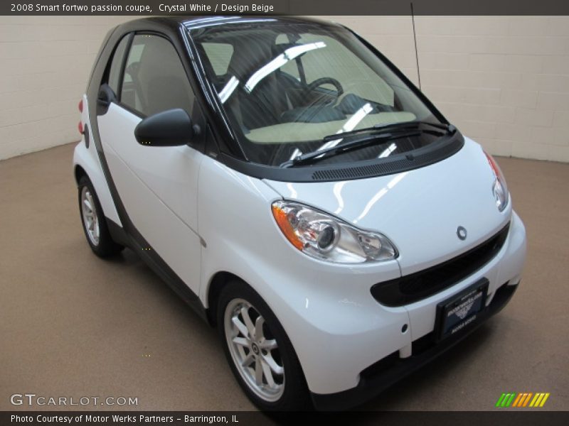 Front 3/4 View of 2008 fortwo passion coupe