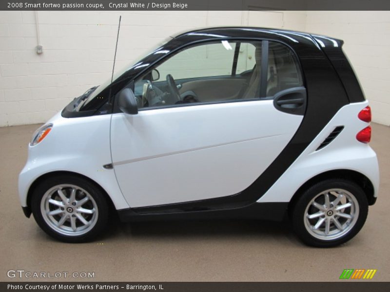  2008 fortwo passion coupe Crystal White