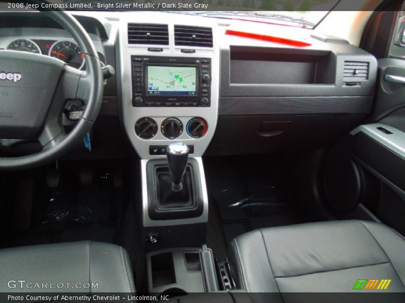 Bright Silver Metallic / Dark Slate Gray 2008 Jeep Compass Limited