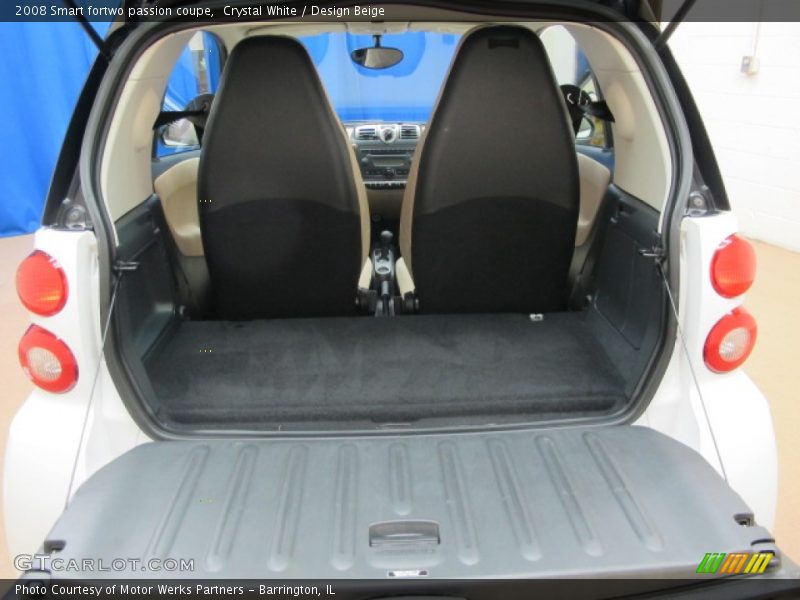  2008 fortwo passion coupe Trunk