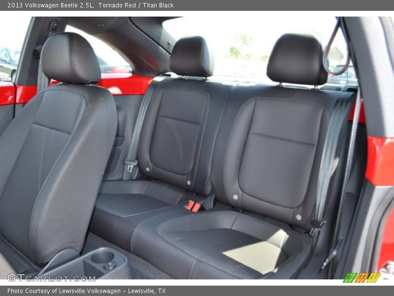Tornado Red / Titan Black 2013 Volkswagen Beetle 2.5L