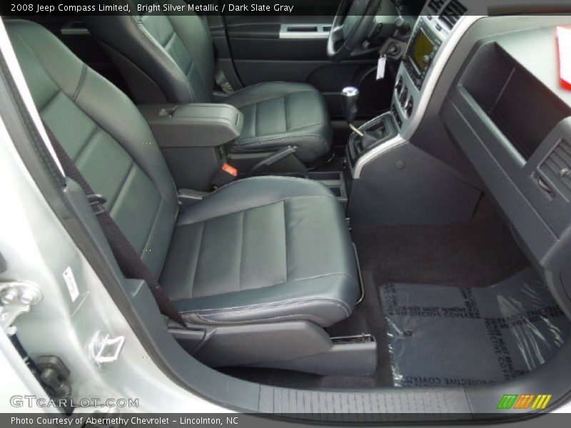 Bright Silver Metallic / Dark Slate Gray 2008 Jeep Compass Limited