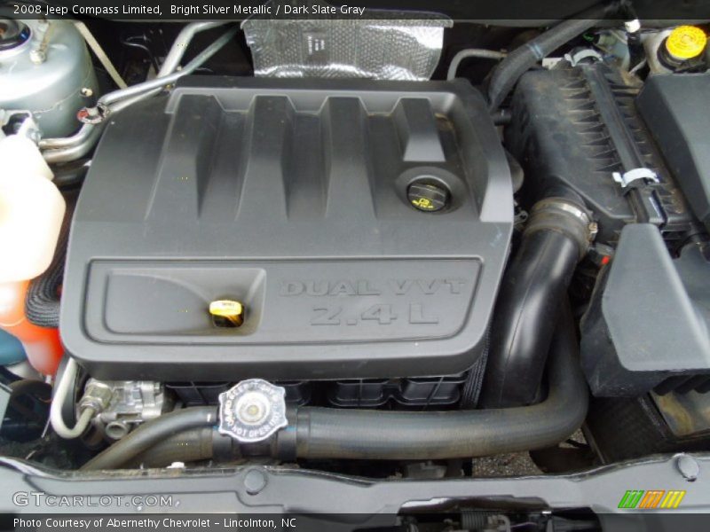 Bright Silver Metallic / Dark Slate Gray 2008 Jeep Compass Limited