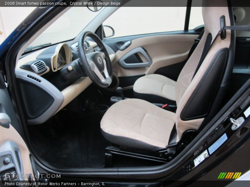 Design Beige Interior - 2008 fortwo passion coupe 