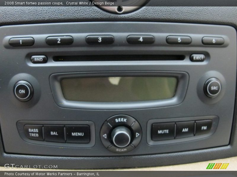 Audio System of 2008 fortwo passion coupe